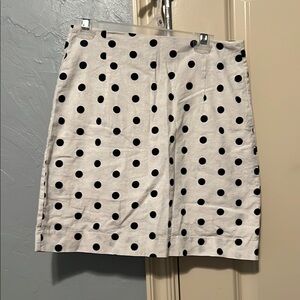 Gianni Bini Black and White Pencil Skirt Knee-Length Work